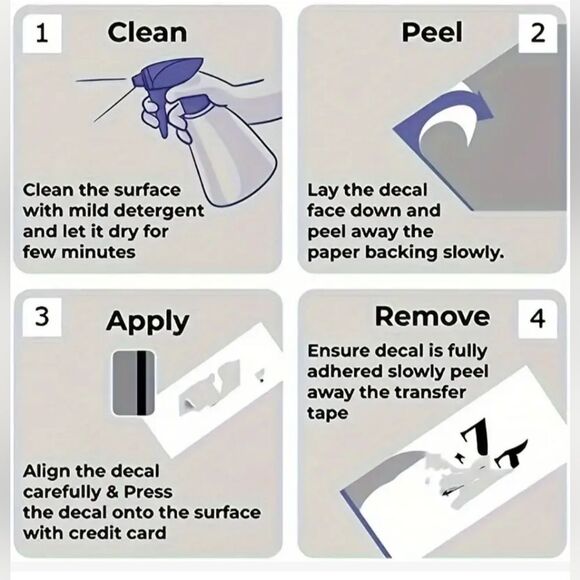 Forest Cat Waterproof Decal Car, Motorcycle, Laptop, Window, Helmet Grayscale - Picture 6 of 8